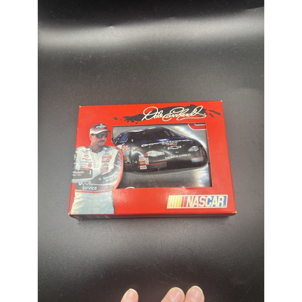 Vintage 2001 NASCAR Dale Earnhardt Sr Double Deck Playing Cards‎ Collectors Tin